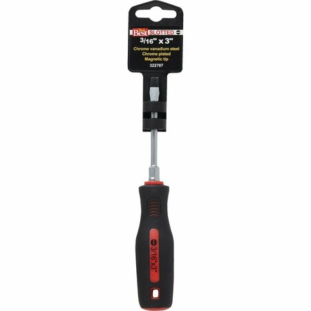ALL-SOURCE 3/16 In. x 3 In. Slotted Screwdriver 322707
